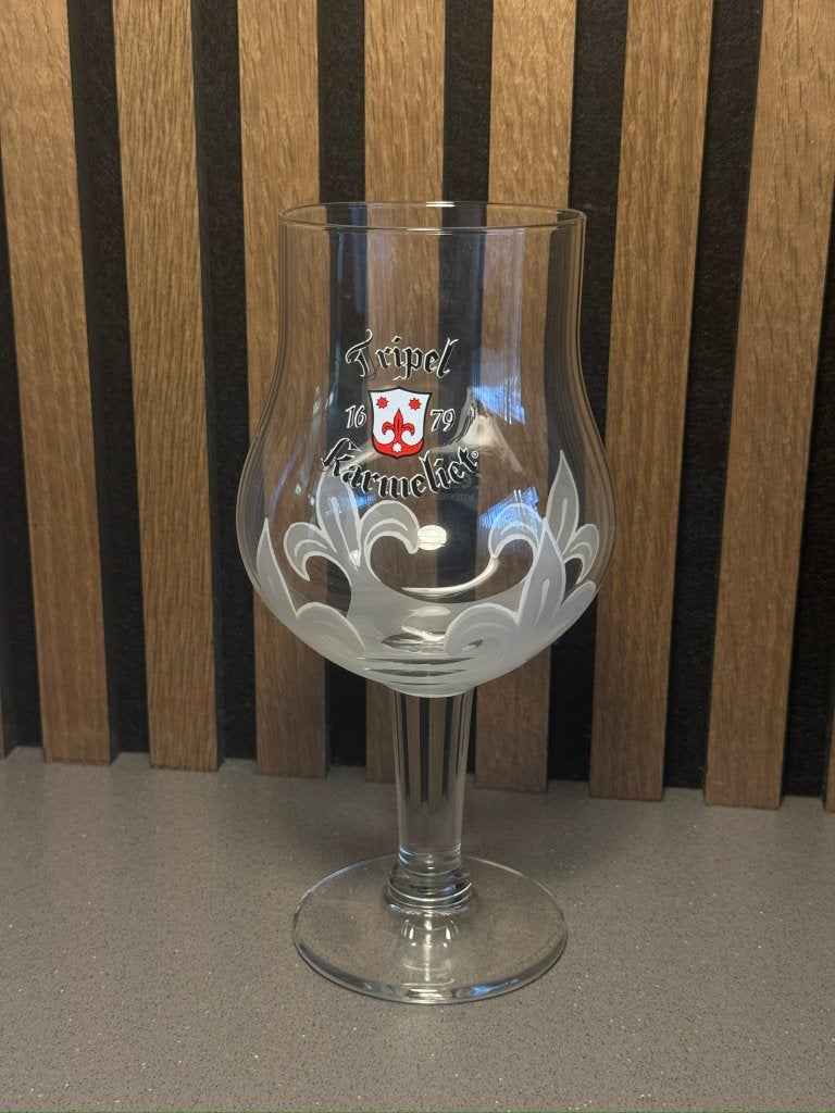 Tripel Karmeliet Glazen 6 stuks, Ophalen of Verzenden, Nieuw, Glas of Glazen, Overige merken