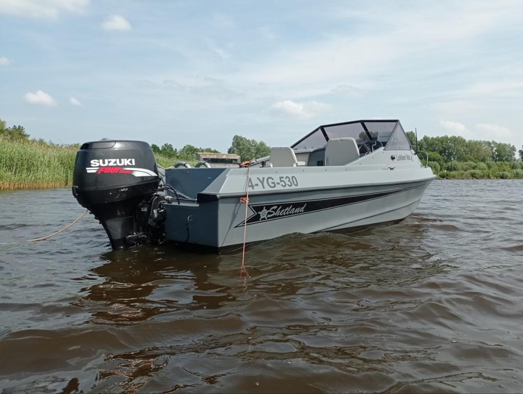 Visboot toerboot polyester Shetland 535 sheltie zeewaardig, Watersport en Boten, Ophalen, Overige typen