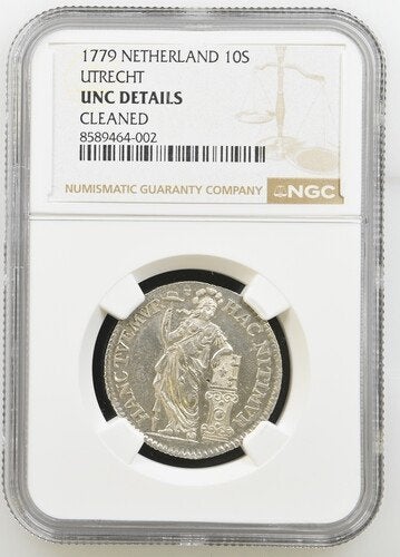 Utrecht 1779 X Stuivers Zilver NGC, Postzegels en Munten, Munten | Nederland, Vóór koninkrijk, Verzenden, Zilver, Overige waardes