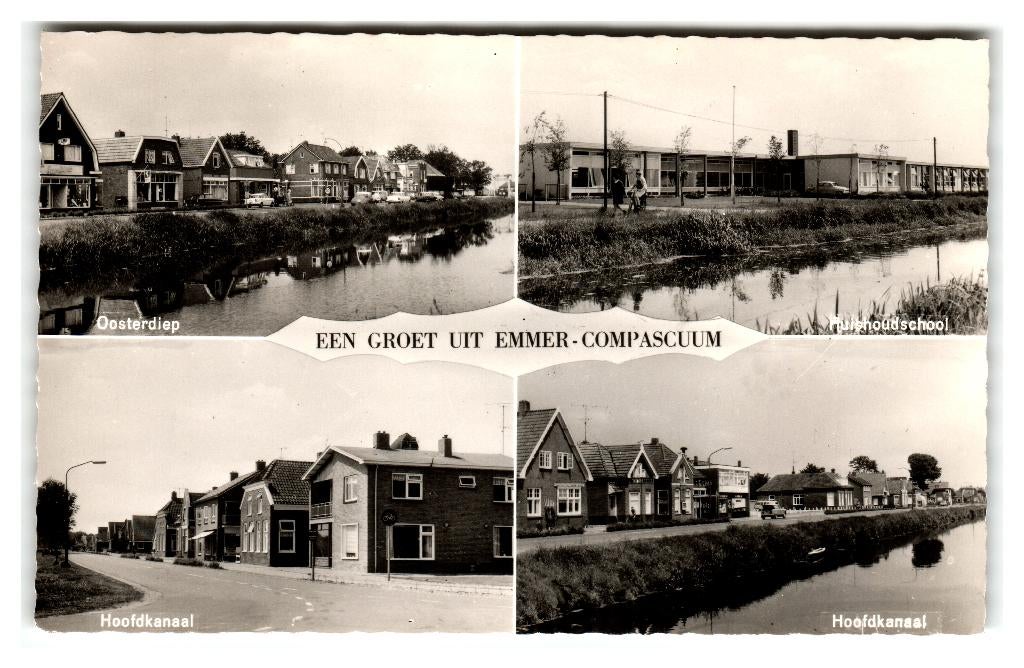 Emmer-Compascuum, Een Groet uit Emmer-Compascuum, Verzenden, 1960 tot 1980, Ongelopen, Drenthe