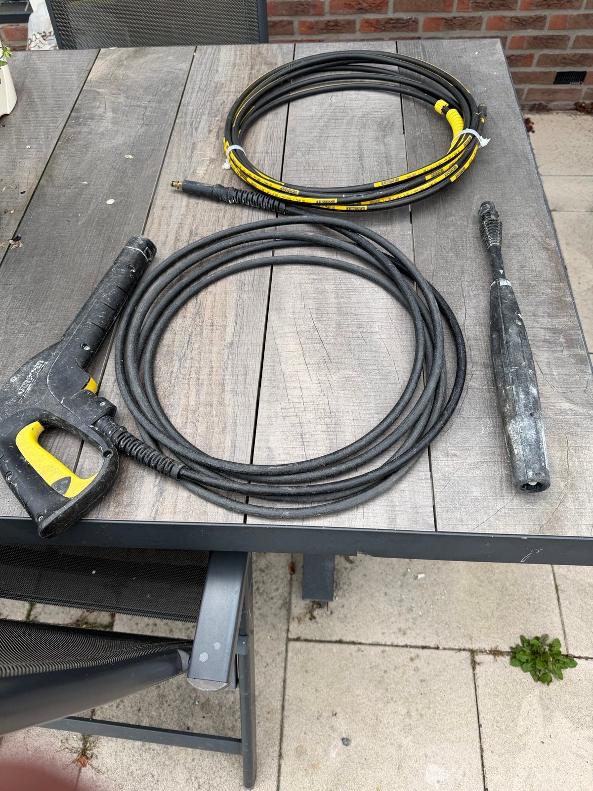 Kärcher K 4.500 hogedrukreiniger met accessoires, Ophalen, Gebruikt, Elektrisch