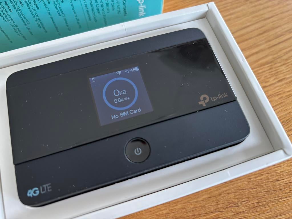 Tp-link m7350 4G LTE, Ophalen of Verzenden, Gebruikt, Router met modem