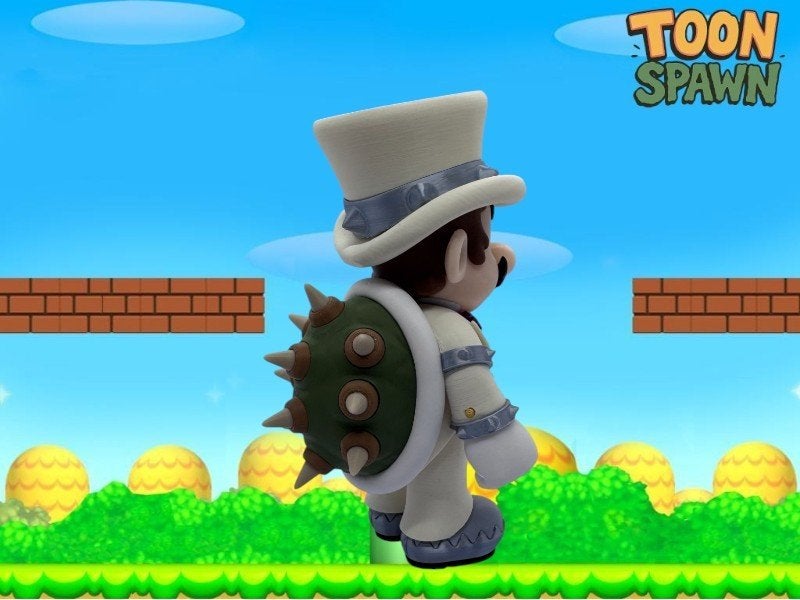 Wedding Mario – 21,5 cm – Super Mario Figuur, Ophalen of Verzenden, Nieuw, Overige typen