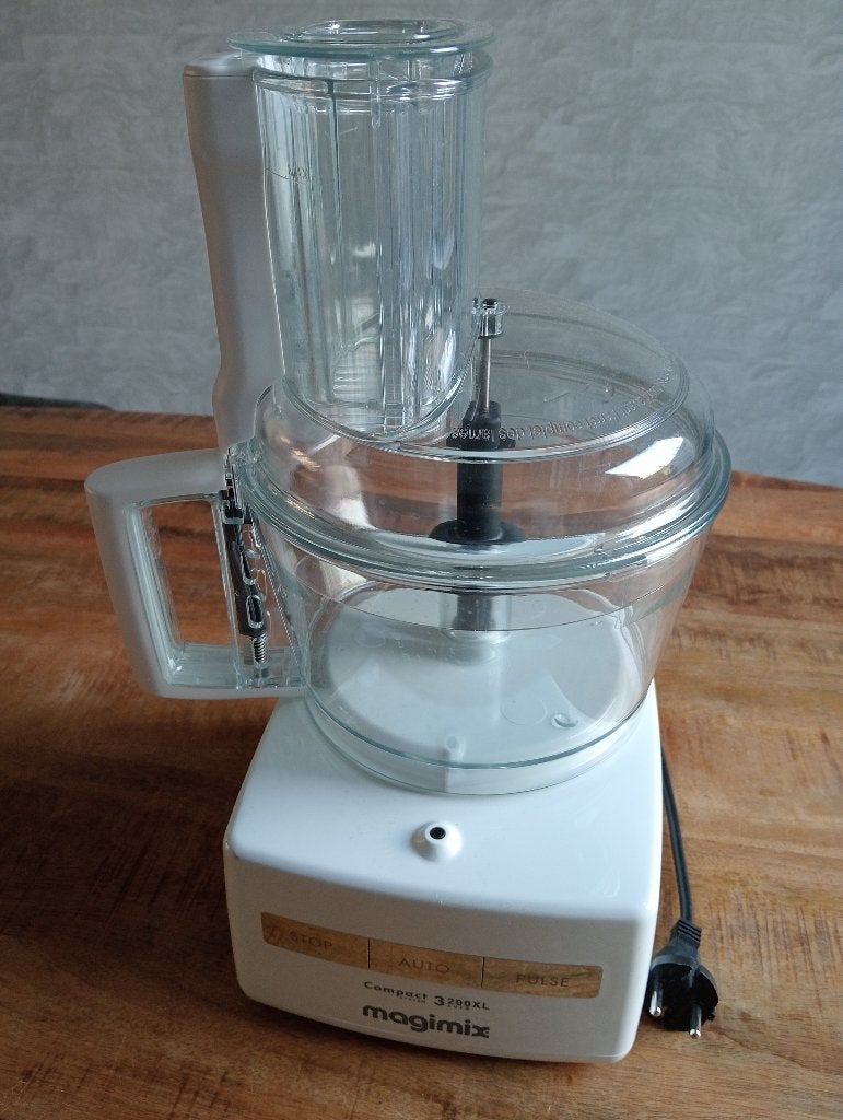 magimix keukenmachine 3200 XL, Ophalen, Gebruikt, 1 tot 2 liter, 2 snelheden