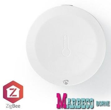 Slimme Zigbee Klimaatsensor, Temperatuur sensor, SmartLife, Nedis SmartLife, Overige materialen, Nieuw, Ophalen of Verzenden
