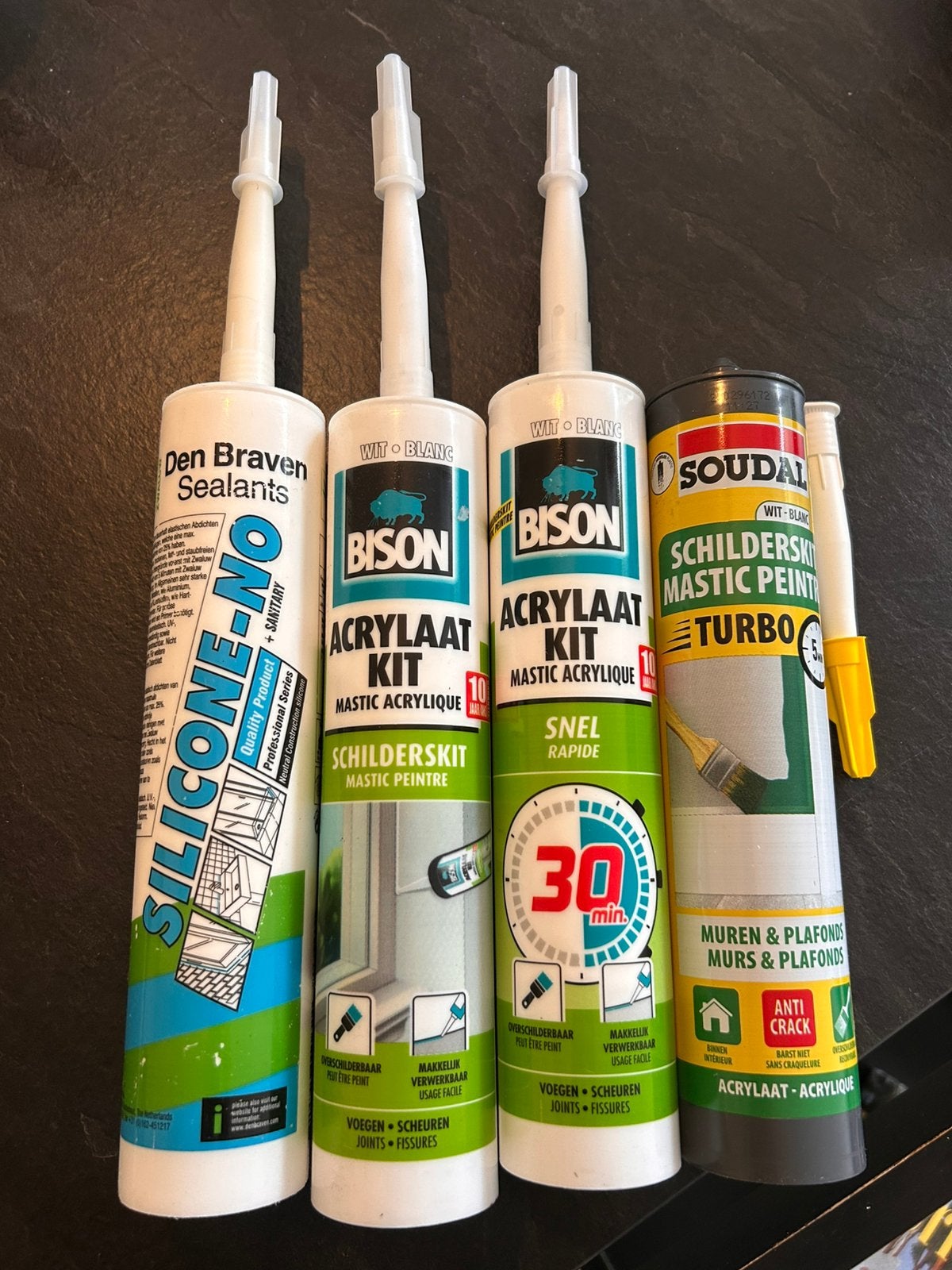 4x kit - nieuw, Overige materialen, Nieuw, Minder dan 5 m², Ophalen