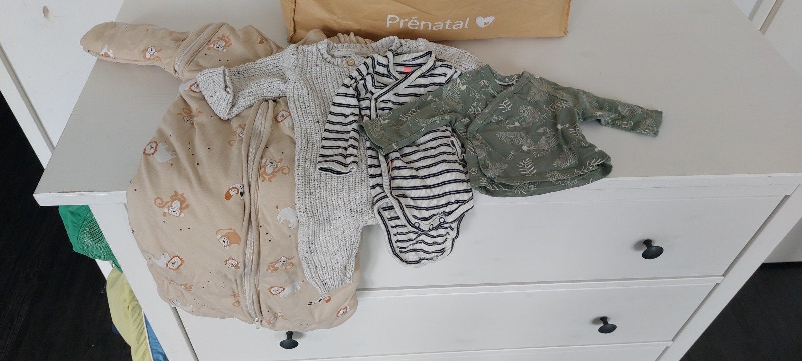 Grote Tas Prematuur kleding maat 44 t/m 56, Kinderen en Baby's, Ophalen, Jongetje of Meisje