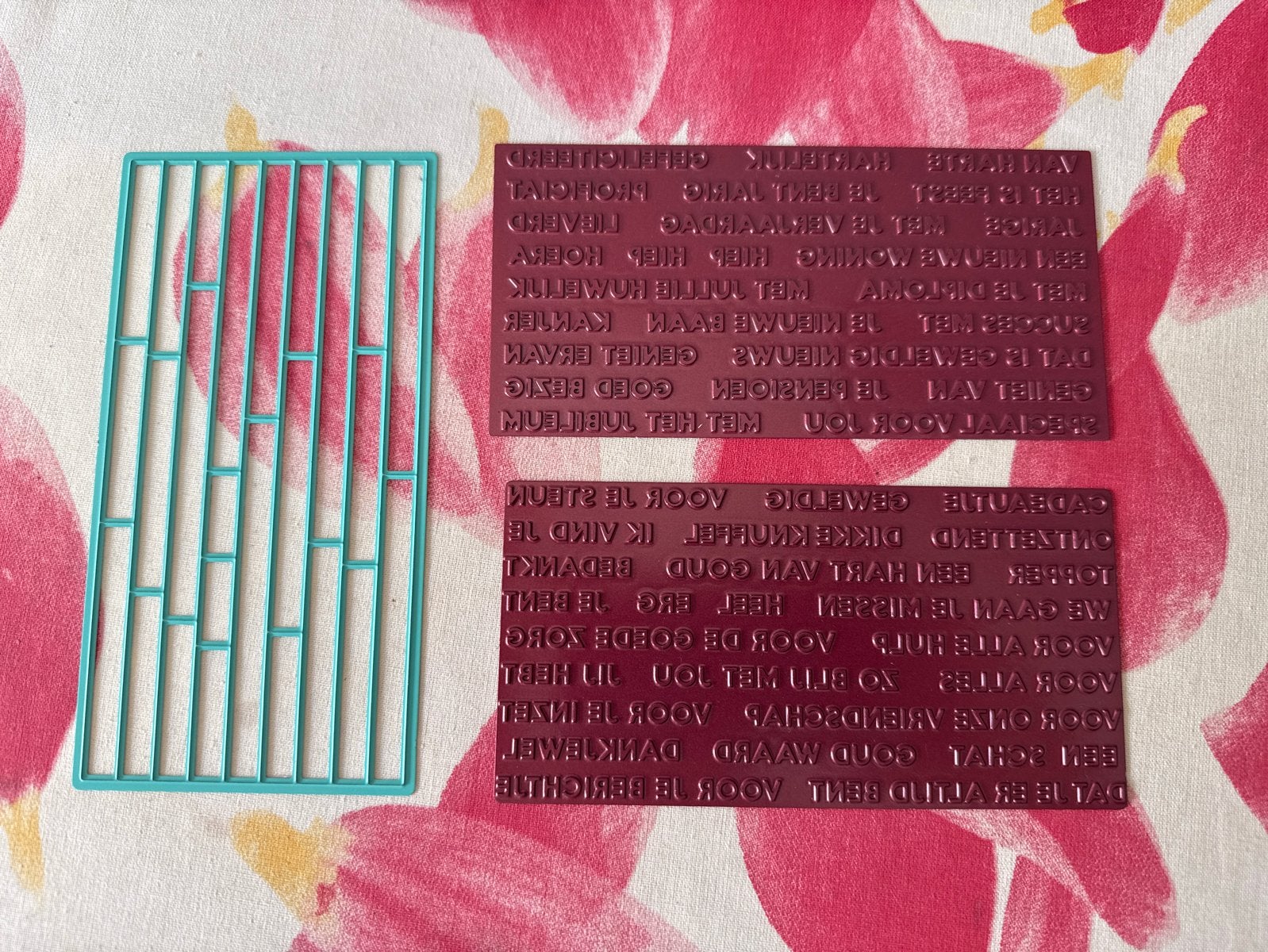 Carlijn Design hot foil plates en snijmal, Hobby en Vrije tijd, Ophalen of Verzenden, Gebruikt, Overige thema's, Pons of Mal
