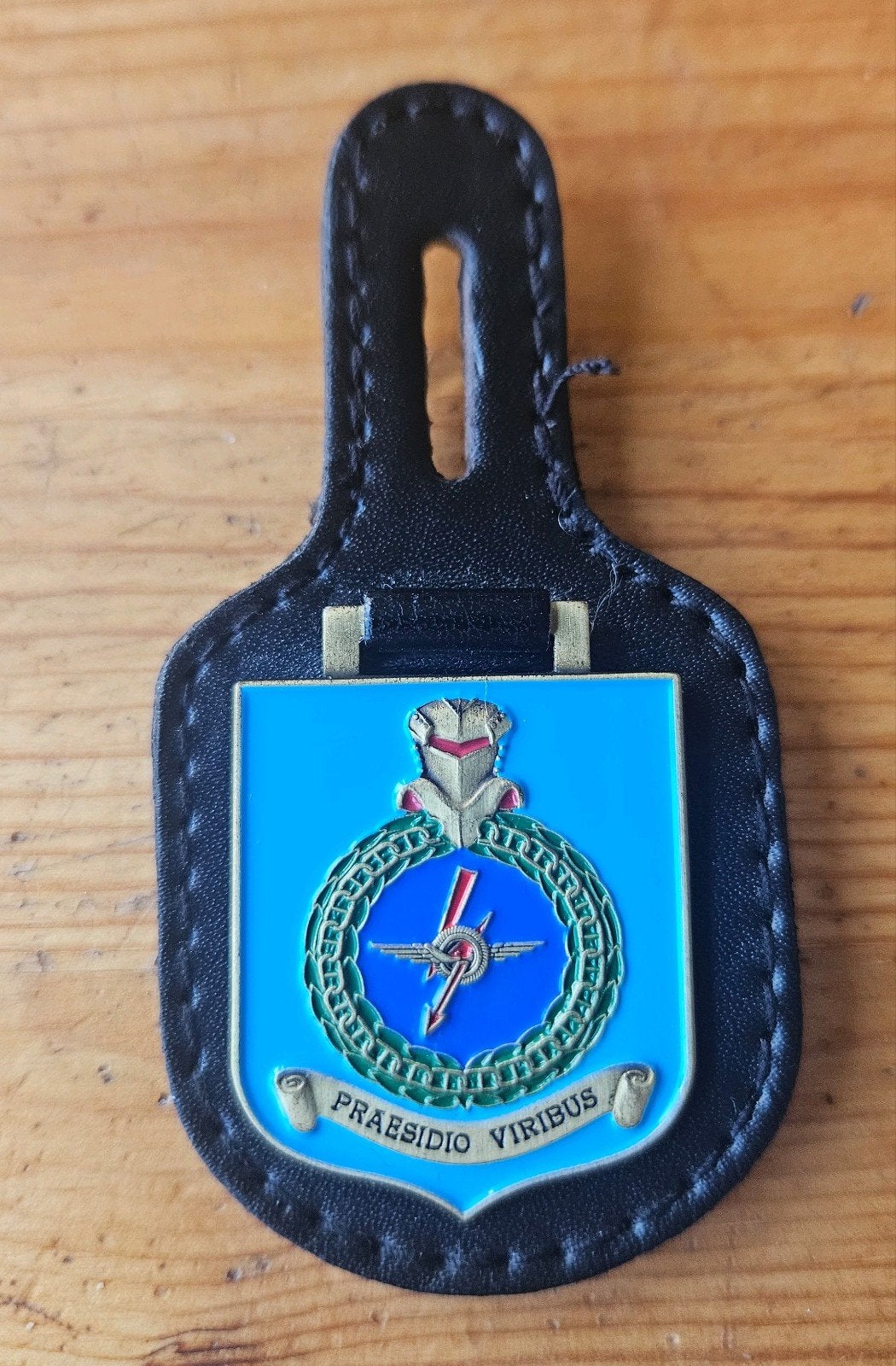Borstzakhanger Logistiek Centrum Woensdrecht, Verzamelen, Ophalen of Verzenden, Luchtmacht, Nederland, Embleem of Badge