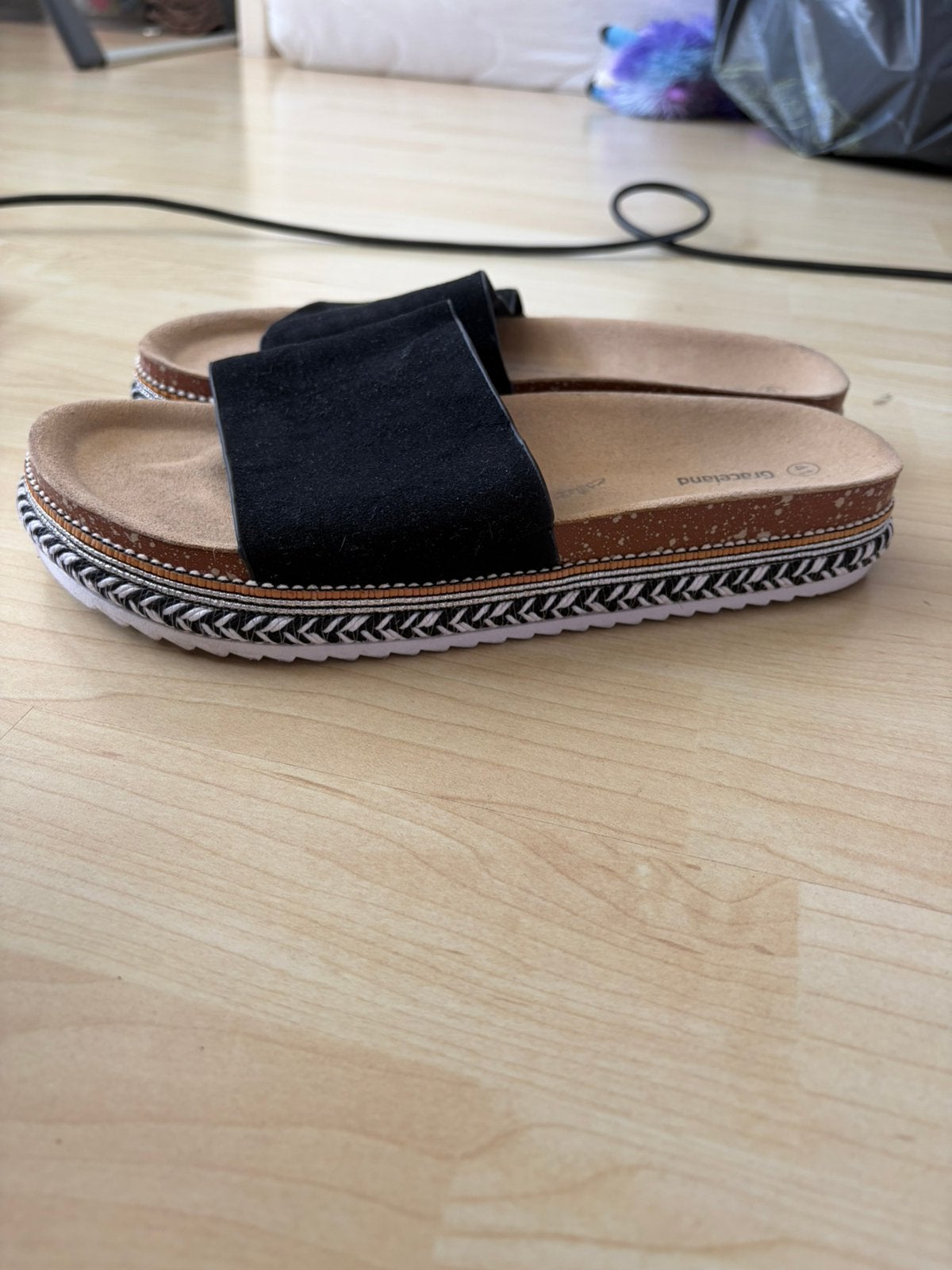 Slippers dames, Kleding | Dames, Schoenen, Ophalen, Overige kleuren, Sandalen of Muiltjes, Zo goed als nieuw