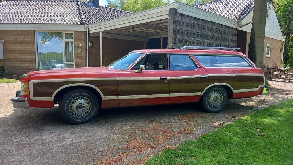 Ford Country Squire 78 lpg apk !!! VERKOCHT, Auto's, Automaat, Achterwielaandrijving, 6600 cc, Particulier