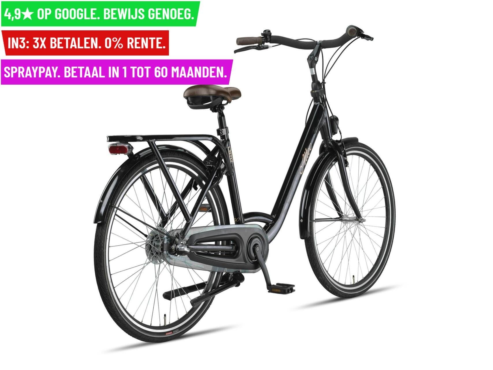 Altec Sweet Moederfiets N-3 28"/55cm/Shiny Black/286431, Overige merken, 9713 Bv Groningen, Nieuw, 56 cm of meer
