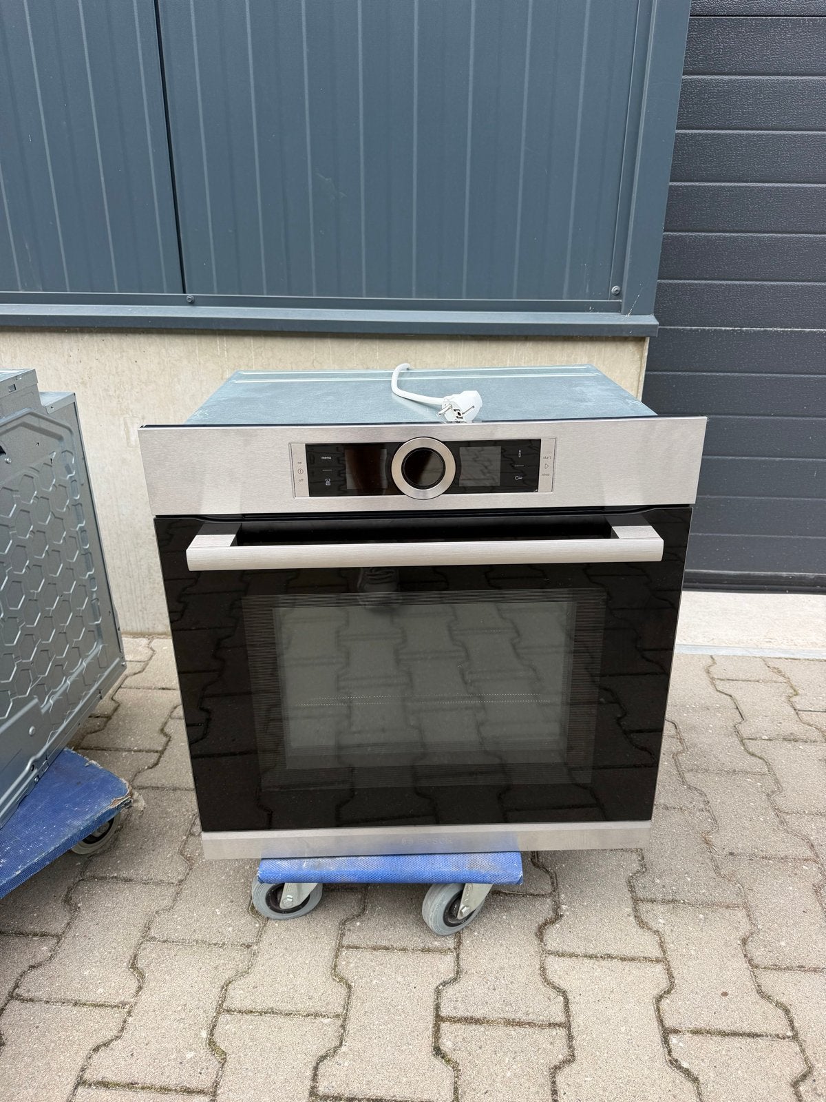 Bosch Serie 8 Combi-oven met Stoomfunctie - Zo goed als nieu, Ophalen, 45 tot 50 cm, Hete lucht, Bosch