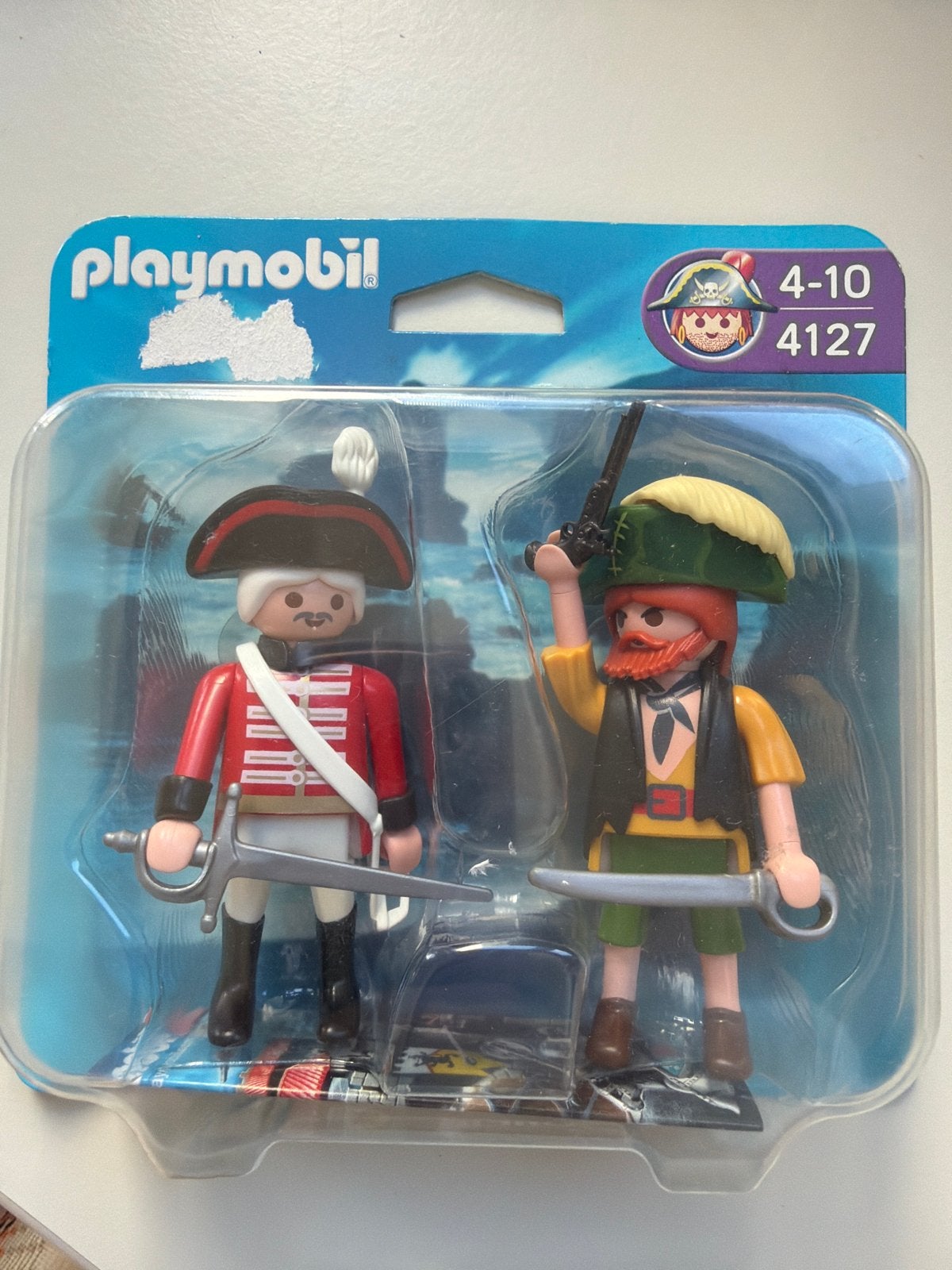 Playmobil 4127 Piraat en Soldaat - Nieuw (verpakking open), Ophalen of Verzenden, Nieuw