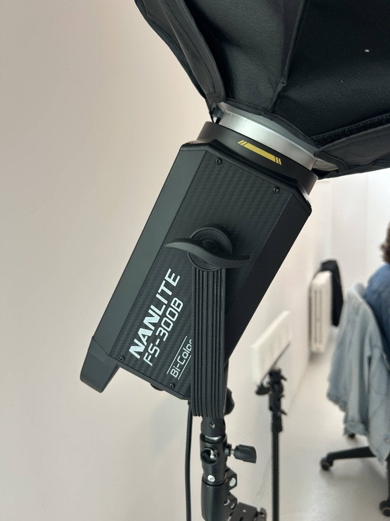 NANLITE FS-300B met GODOX Grid softbox, Belichting, Ophalen, Zo goed als nieuw