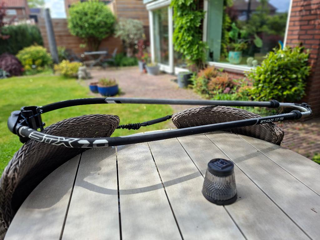 Giek windsurf, Gebruikt, STX, Met ophaalkoord, Ophalen