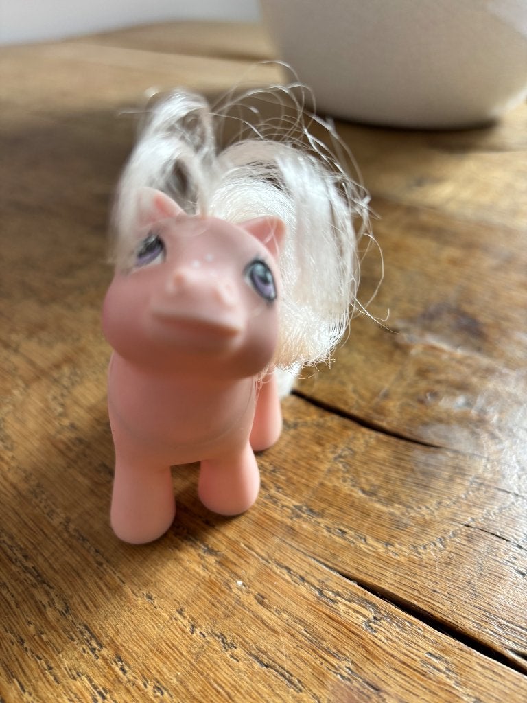 Vintage My little pony G1 baby Cotton Candy 1984, Ophalen of Verzenden, Zo goed als nieuw