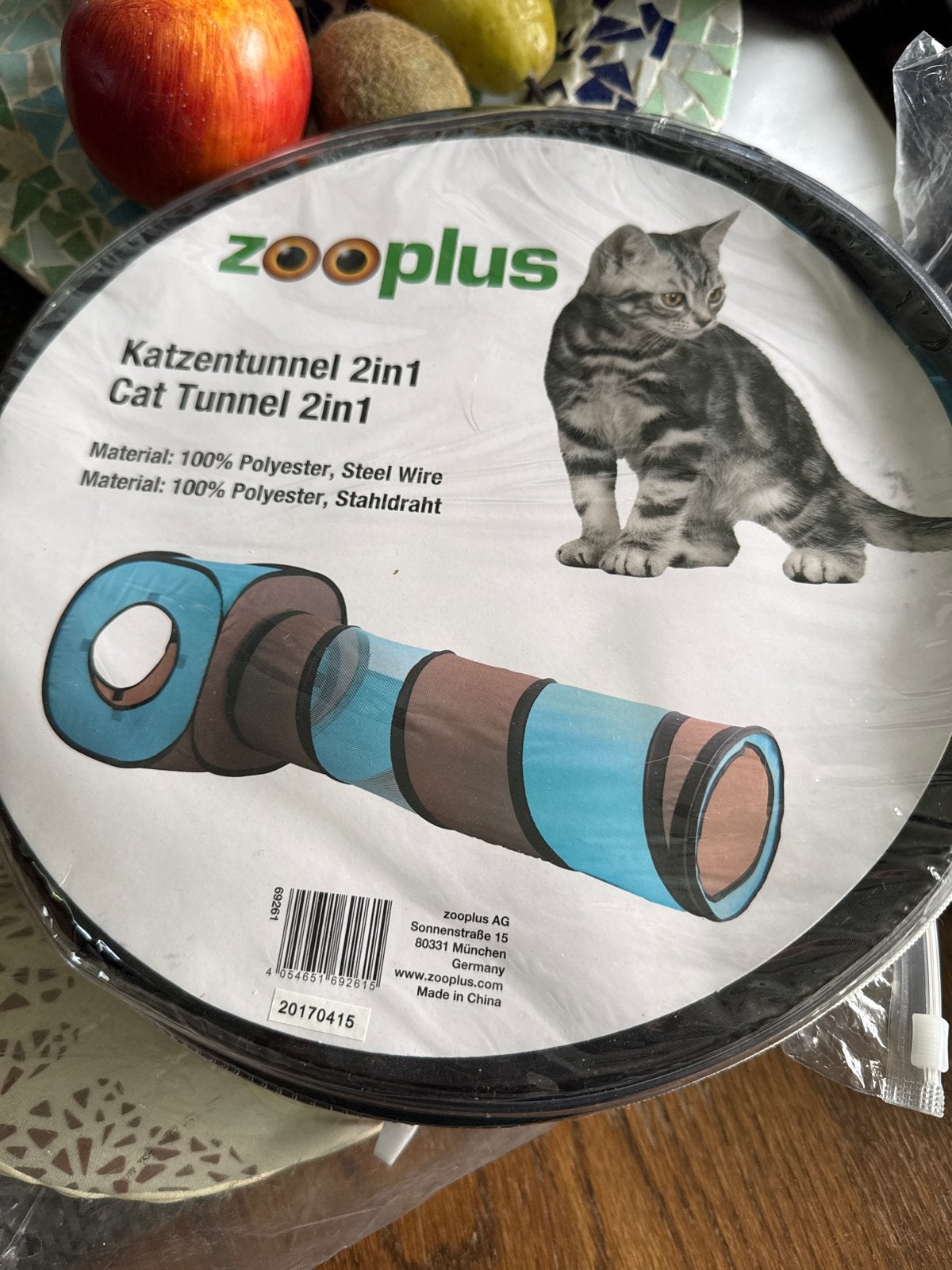 Katten tunnel speelgoed, Dieren en Toebehoren, Katten-accessoires, Ophalen of Verzenden