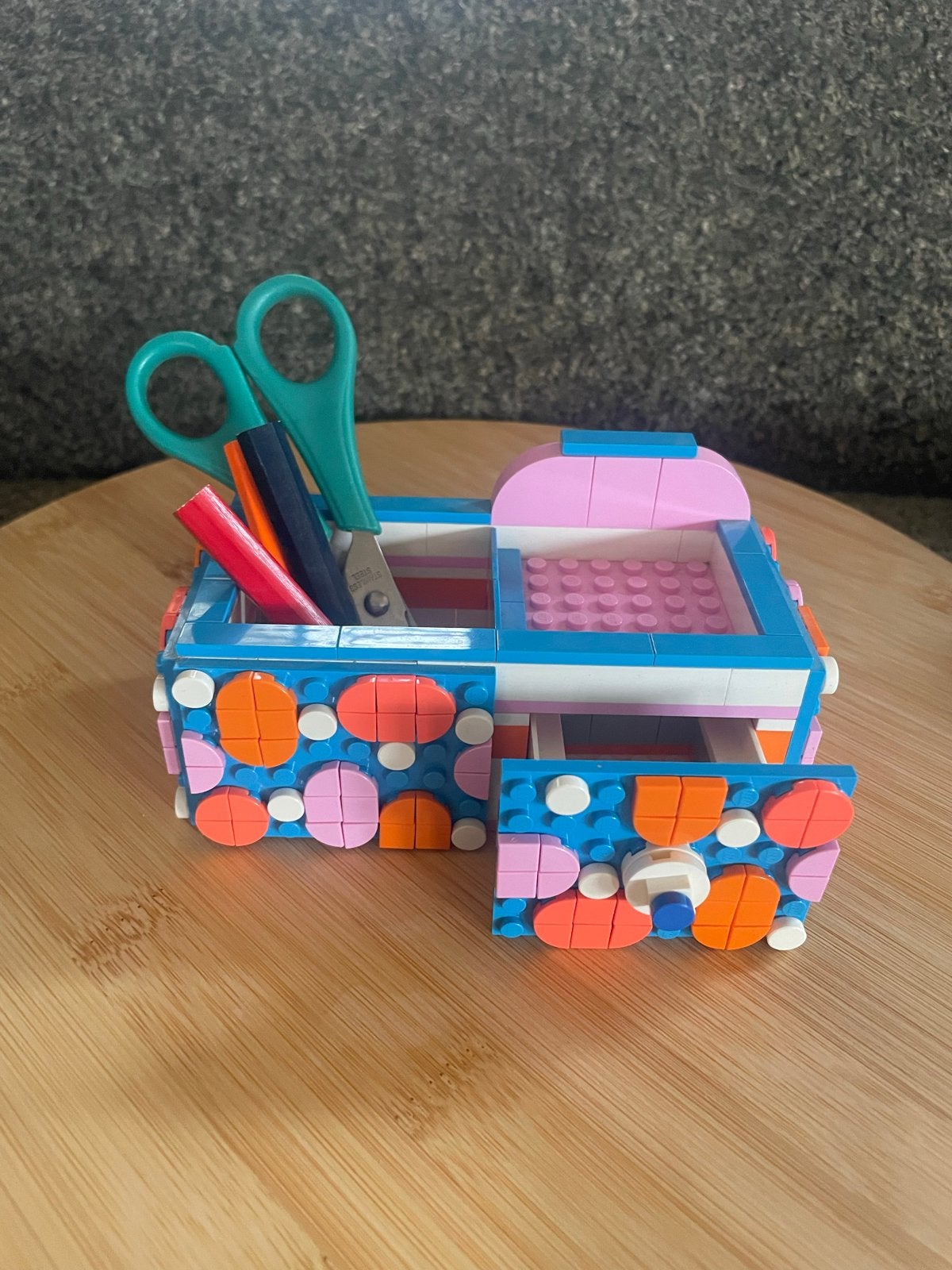 LEGO DOTS Bureau organizer 41907, Ophalen of Verzenden, Zo goed als nieuw, Overige merken