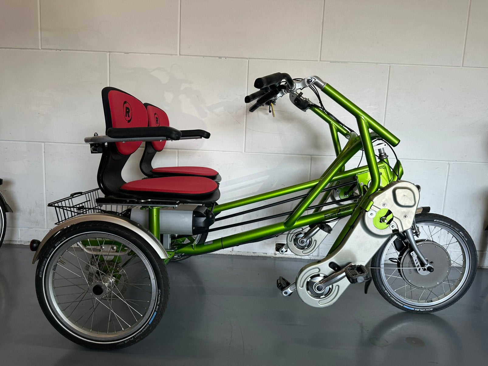 Mooie Van Raam Fun2Go duofiets. 2x accu, 2x8 naaf. Garantie!, Ophalen of Verzenden, Gebruikt, Schijfrem, Van Raam