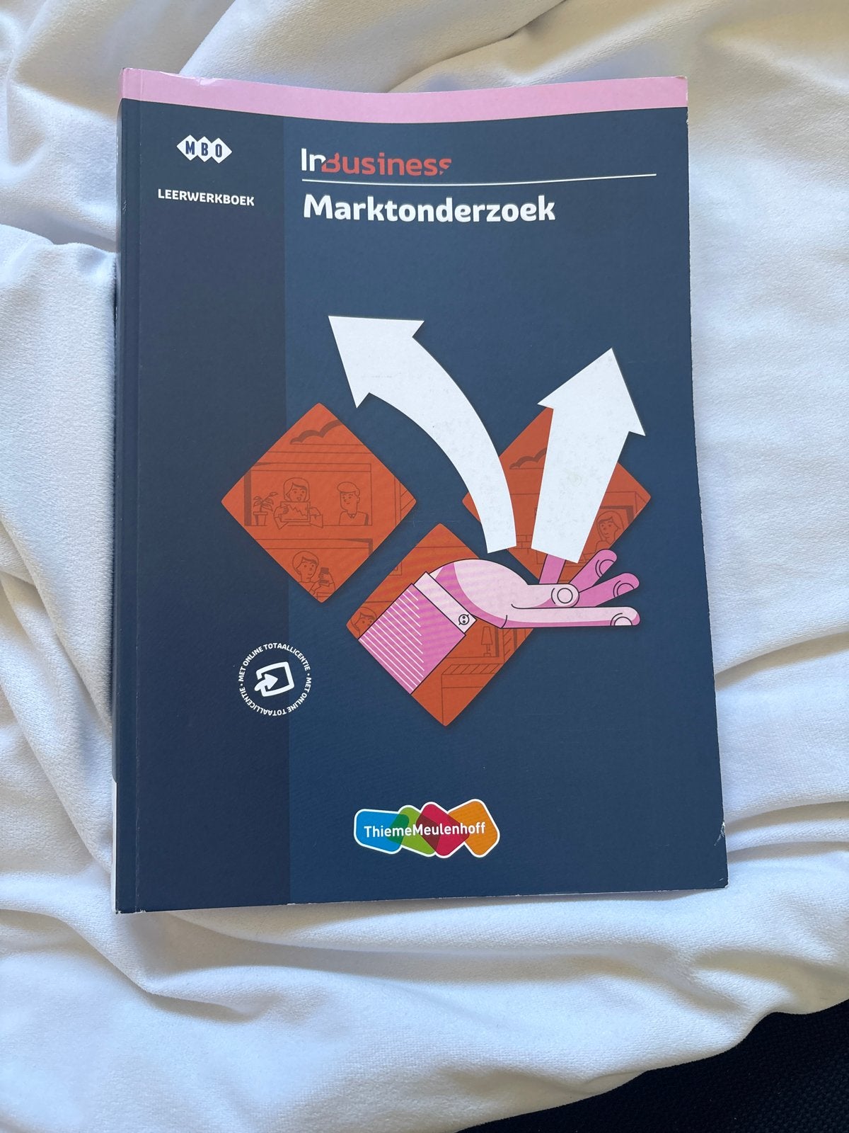 InBusiness Marktonderzoek Leerwerkboek MBO, Ophalen of Verzenden, Gamma, Zo goed als nieuw, MBO