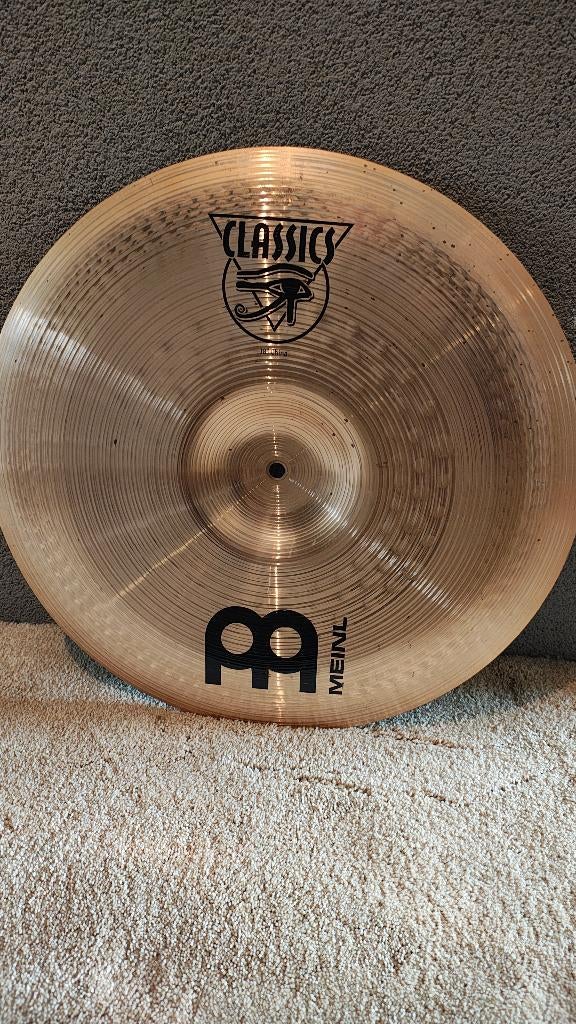 Meinl China (Classics, 18 inch), Ophalen of Verzenden, Gebruikt, Drums of Percussie