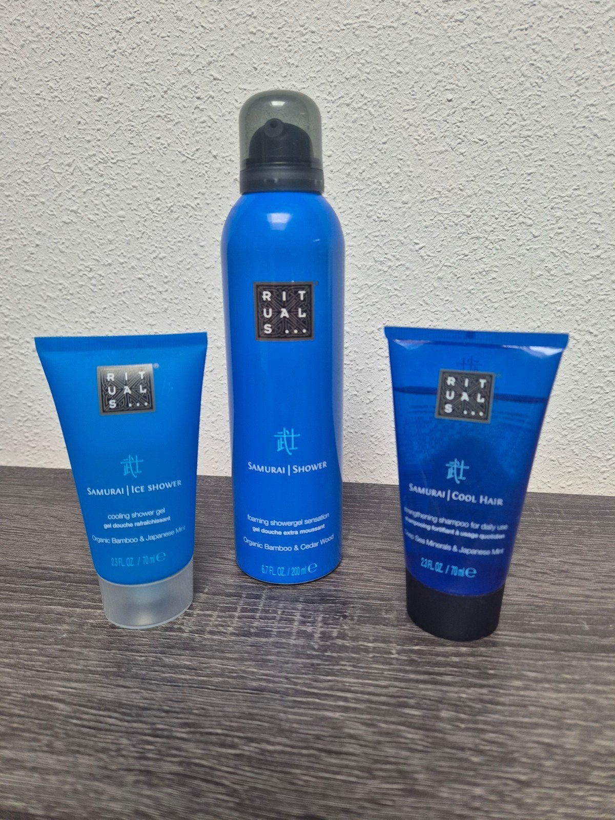 Rituals Samurai Doucheset: Ice Shower, Shower & Cool Hair, Ophalen of Verzenden, Nieuw, Bad & Douche