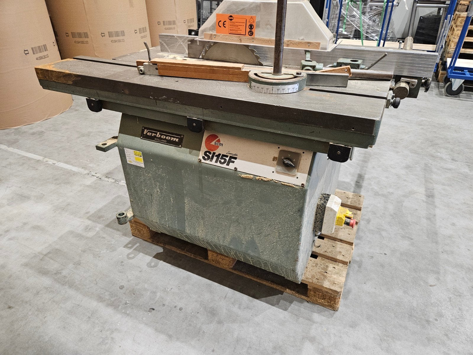 Verboom SI15F Formaatzaag - Robuuste Houtbewerkingsmachine, Ophalen