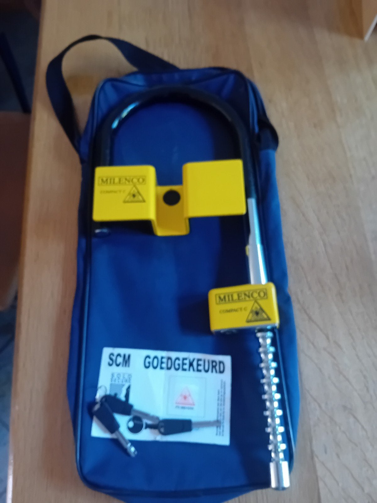 Milenco wielklem /slot, Ophalen of Verzenden, Gebruikt