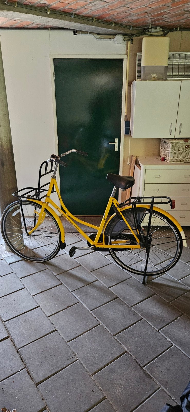 Leuke Fiets compleet met slot, licht, voorrek, fietstas ed, Ophalen, Gebruikt