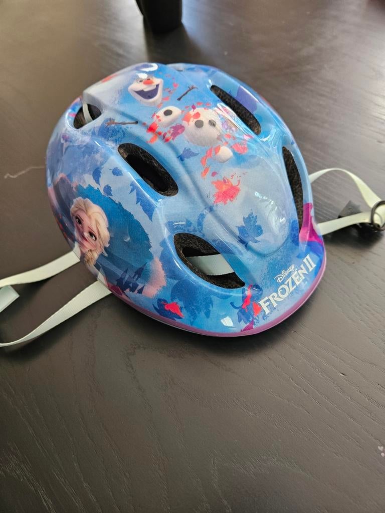 Elsa Frozen  kinderfietshelm - Nette staat, Meisje, Overige maten, Ophalen of Verzenden, Zo goed als nieuw
