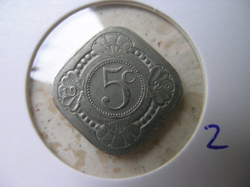 Stuiver 1923 (nr 2), Ophalen of Verzenden, Koningin Wilhelmina, 5 cent, Losse munt