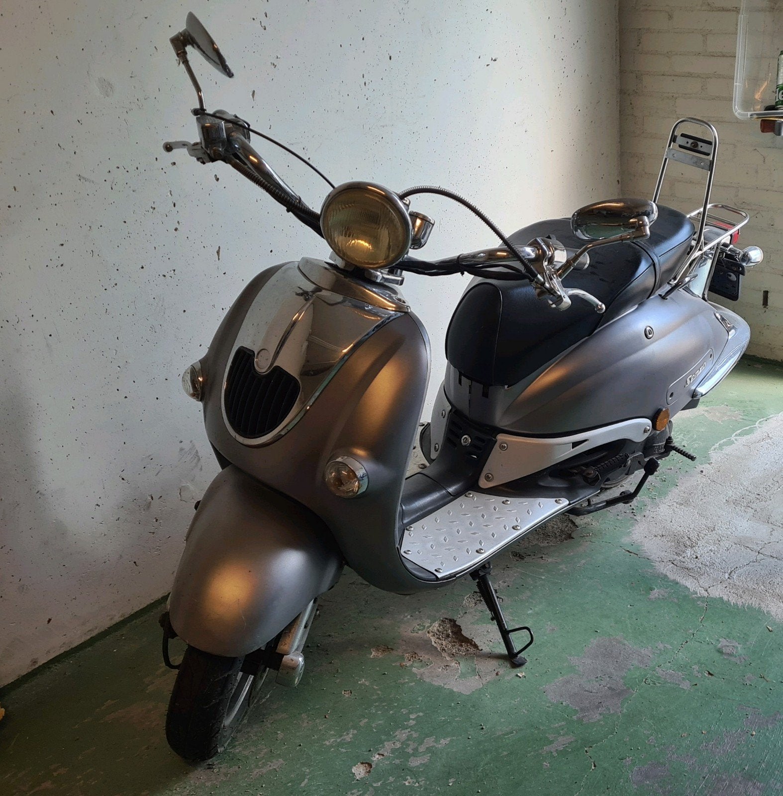 GRATIS OPHALEN Retro BROM scooter, Ophalen, Gebruikt, Fosti, Benzine