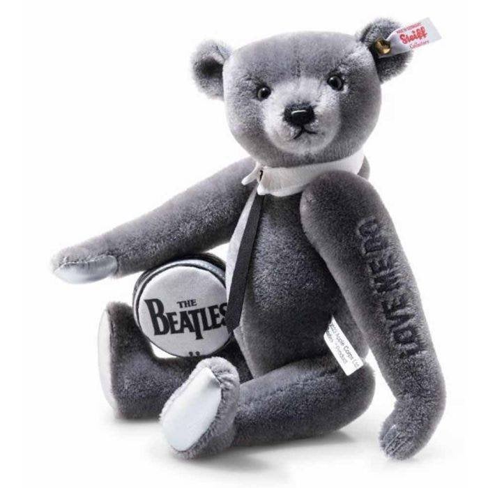 Aanbieding 2023 Steiff 007439 Rocks de Beatles 30cm., Info@steiff.com, Steiff, Steiff, Stoffen beer