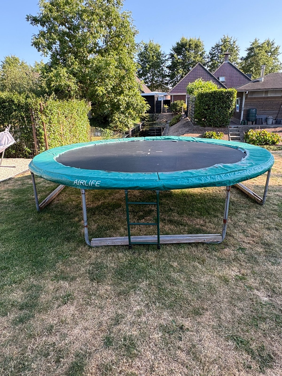 Airlife trampoline 4.20m, Ophalen, Gebruikt