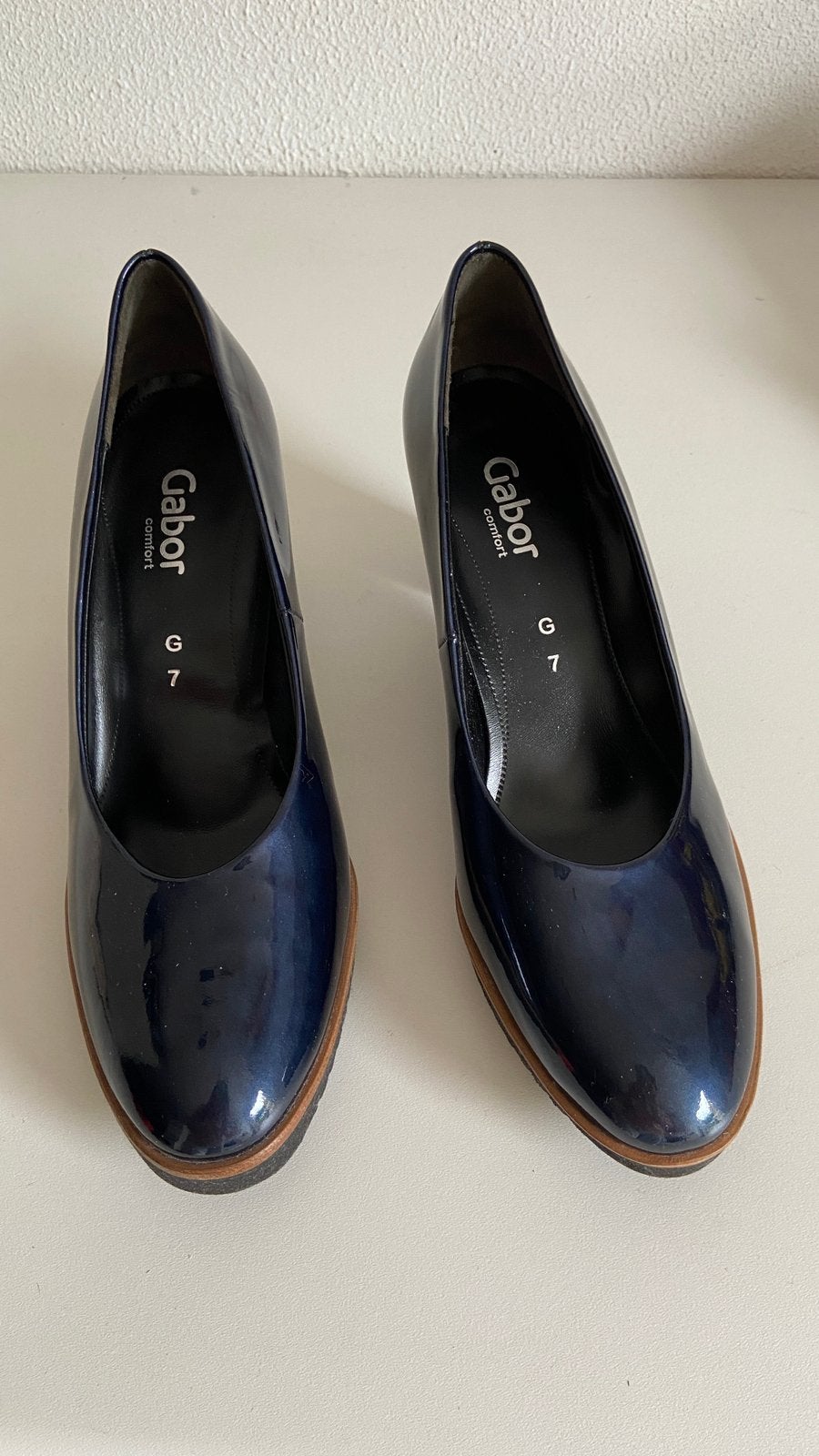 Blauwe pumps van Gabor, Ophalen, Pumps, Blauw, Nieuw