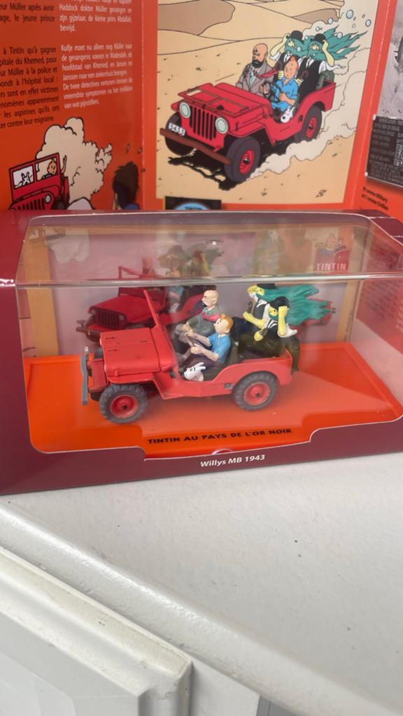 Kuifje Jeep Willys MB 1943 - In het land van het zwarte goud, Overige merken, 1:50 of kleiner, Auto, Nieuw