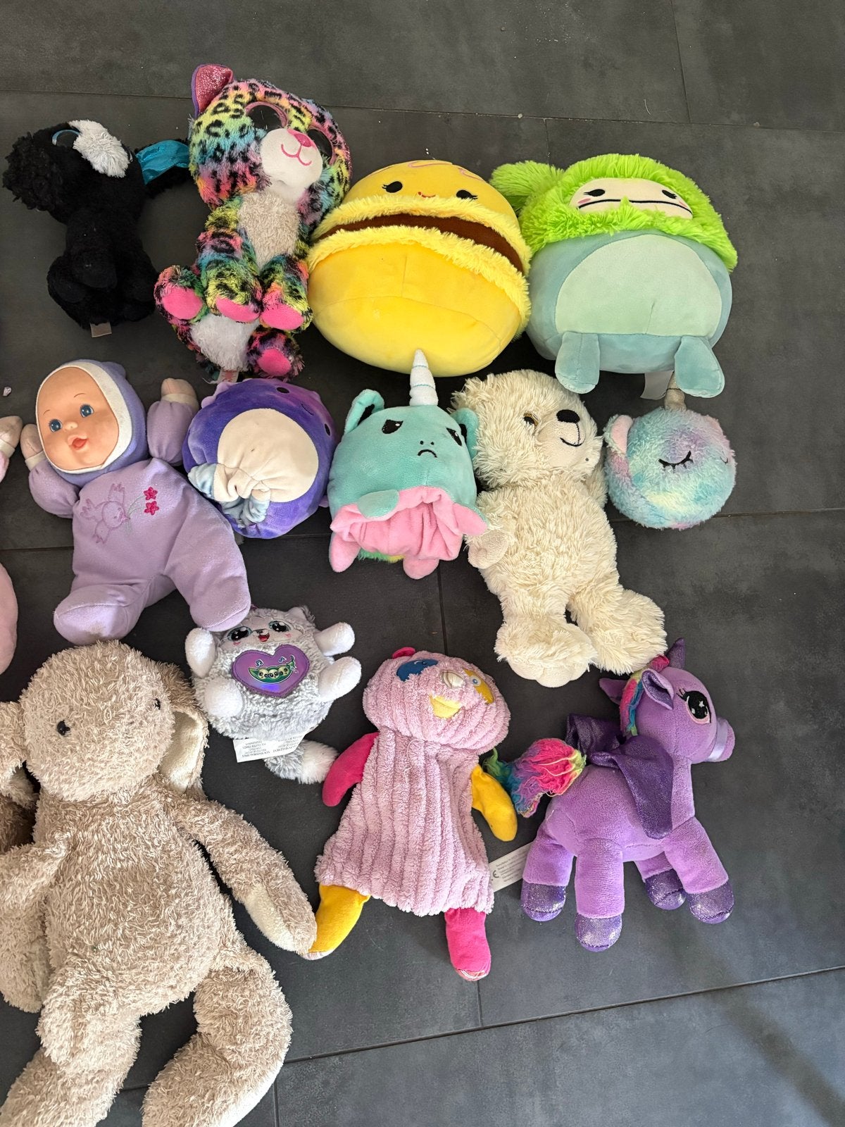 Verschillende knuffels, Ophalen, Overige typen, Zo goed als nieuw, Middelgroot (20 tot 80 cm)