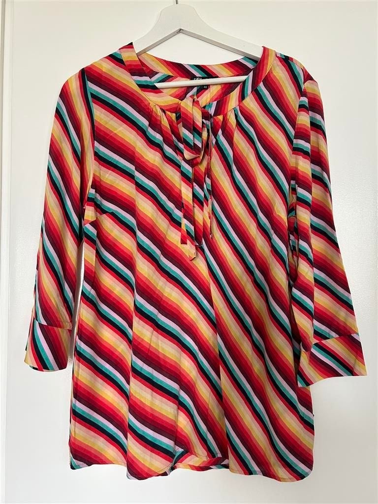 DIDI Pretty Different gestreepte blouse maat 40, Kleding | Dames, Blouses en Tunieken, Maat 38/40 (M), Meerkleurig, Ophalen of Verzenden