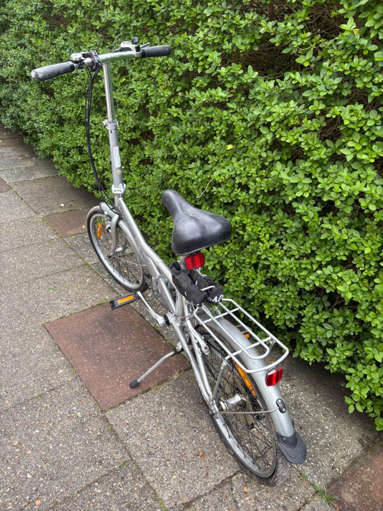 Opvouwbare fiets Dragon Marine met hoes - Gebruikt, Overige merken, 20 inch of meer, Gebruikt, Ophalen of Verzenden