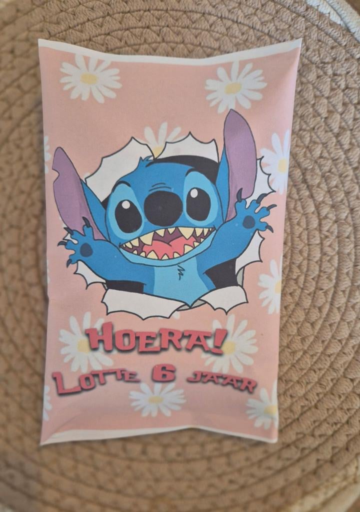 Traktatie Stitch, Hobby en Vrije tijd, Feestartikelen, Ophalen of Verzenden, Nieuw, Feestartikel, Verjaardag