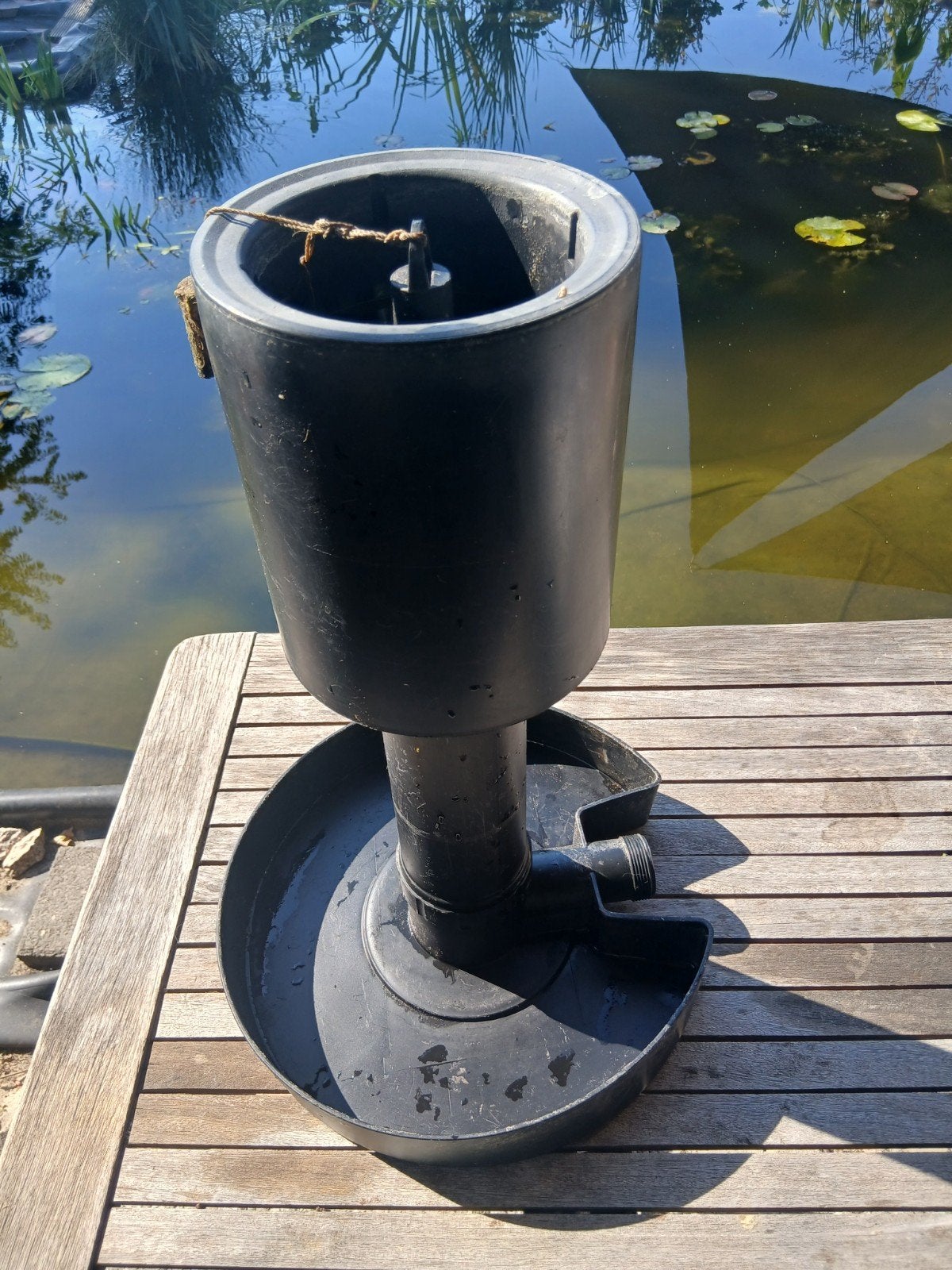 Vijverfilter/plantenfilter skimmer voor helder water, Tuin en Terras, Vijvers, Ophalen of Verzenden, Gebruikt