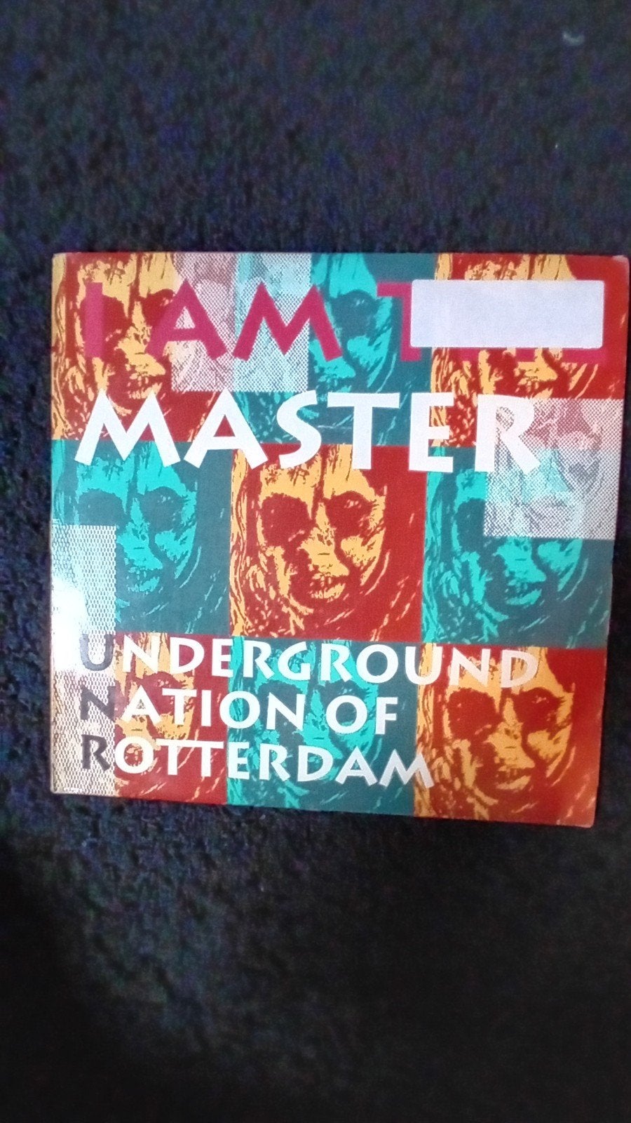 Underground nation of Rotterdam  i am the Master, Beschermende buitenhoes, Verzenden, Zo goed als nieuw, 12 inch