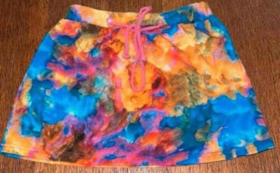Rok mt 74 rokje zomer regenboog, Ophalen of Verzenden, Zo goed als nieuw, Meisje, Jurkje of Rokje