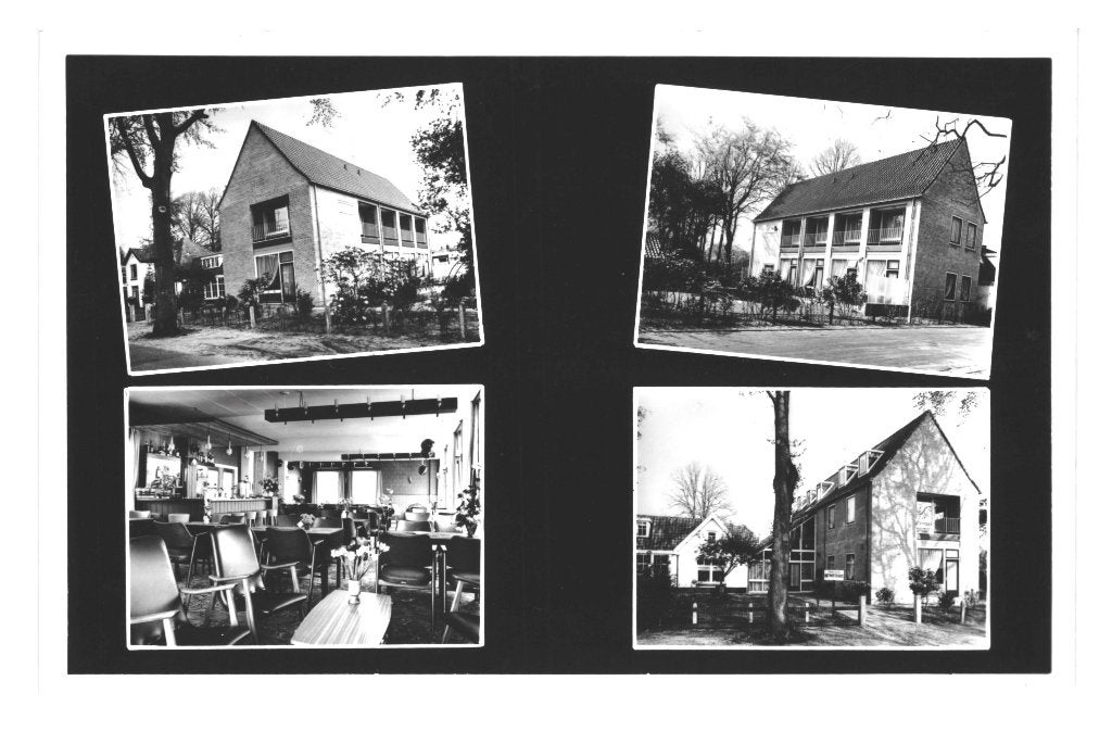 988557 Bergen NH 1972 Hotel Het Witte Huis  Onbeschreven, Ophalen of Verzenden, 1960 tot 1980, Ongelopen, Noord-Holland