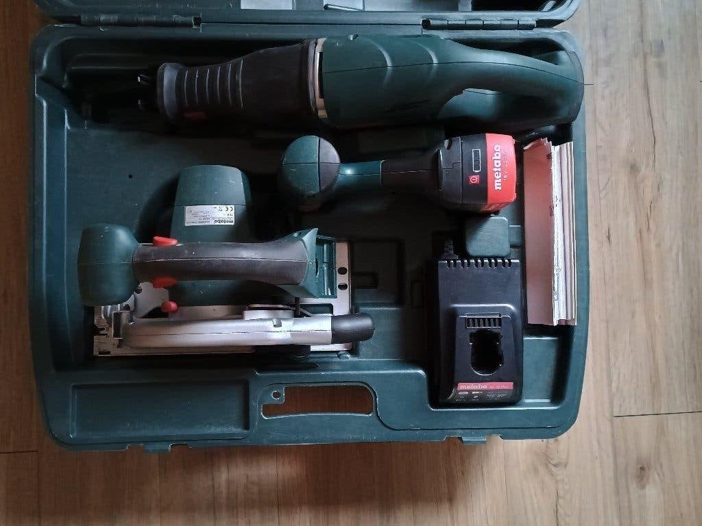 Metabo accu gereedschapset Combo 4.1 18V in koffer, Ophalen, Gebruikt, Boormachine