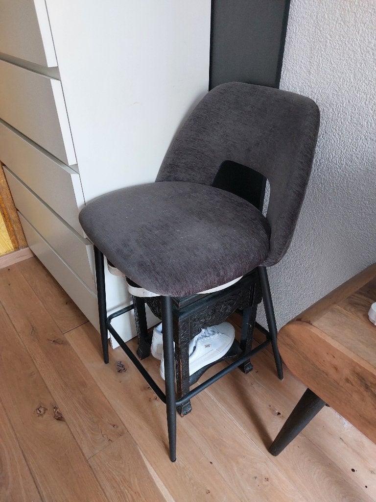barkruk, Ophalen, Gebruikt, 90 cm of meer, Metaal