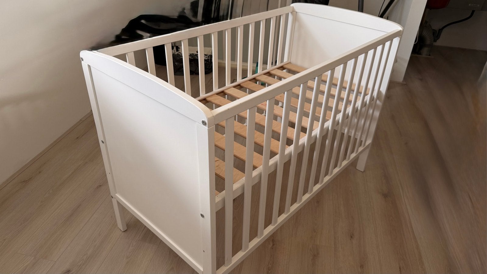 Wit Ledikant voor Baby, Ophalen, Gebruikt, Ledikant