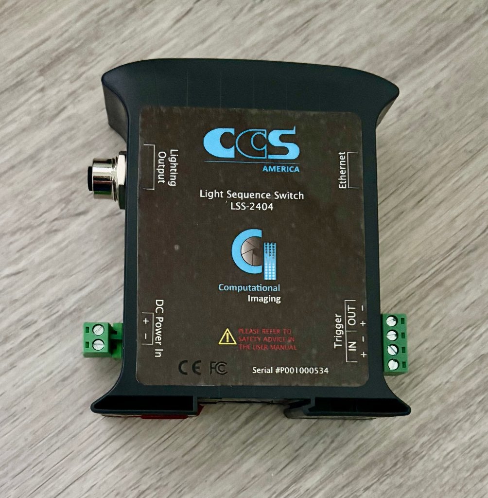 CCS - LSS-2404 - Light Sequence Switch ( Cognex ), Hobby en Vrije tijd, Elektronica-componenten, Www.ccs-grp.com, Nieuw, Ophalen of Verzenden
