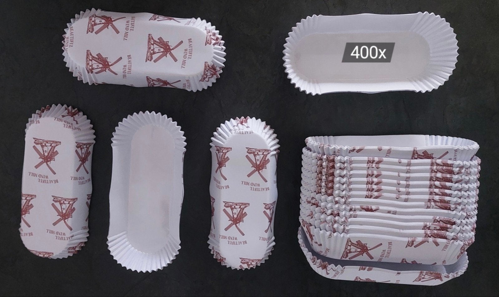 Luxe Baking cups/broodjes/
cakevormpjes 400 stuks voor €25, Ophalen of Verzenden, Nieuw, Overige typen
